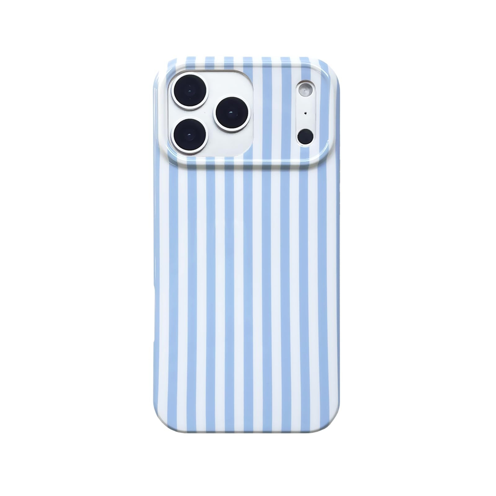 Blue and White Striped Phone Case for iPhone 17 Pro Max,Cute Aesthetic Vertical Stripes Classic R... | Amazon (US)