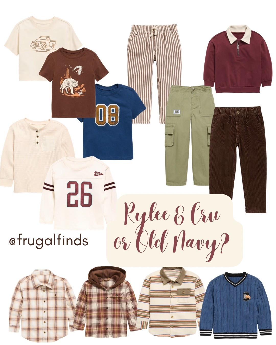 Is Old Navy absolutely crushing it this fall or is it just me? These all look like they walked right off of the R&C website! Loving this!