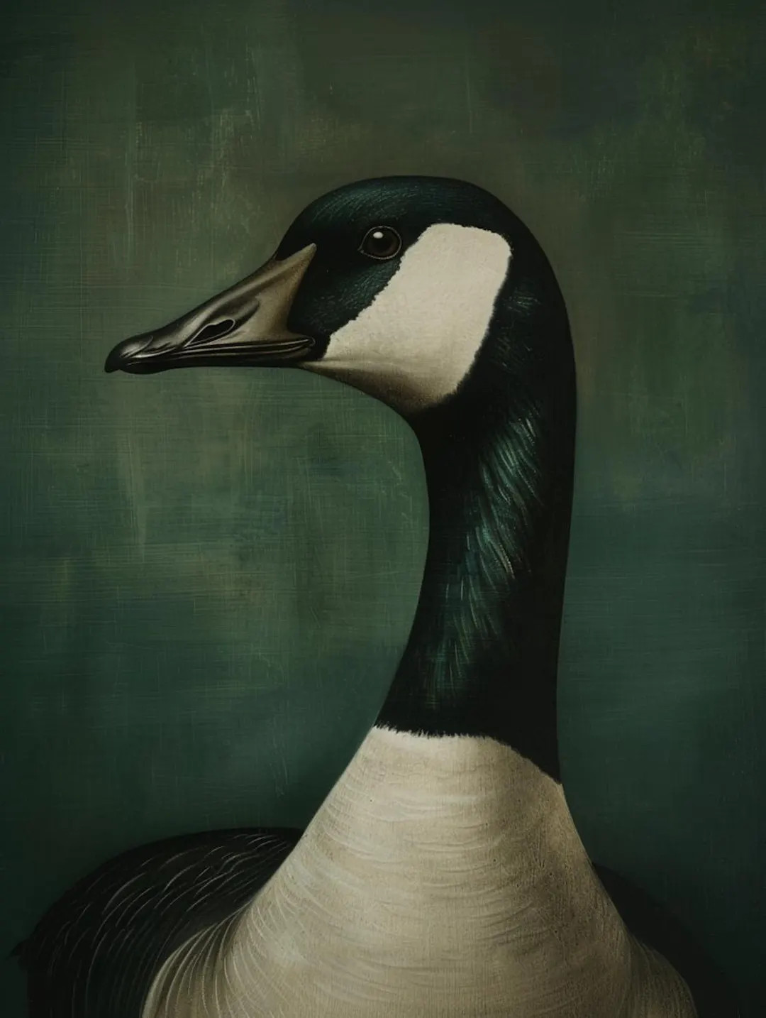 Handsome Goose | Vintage | Antique | Portrait | Printable | Painting | Digital | Art | Print | Etsy (US)