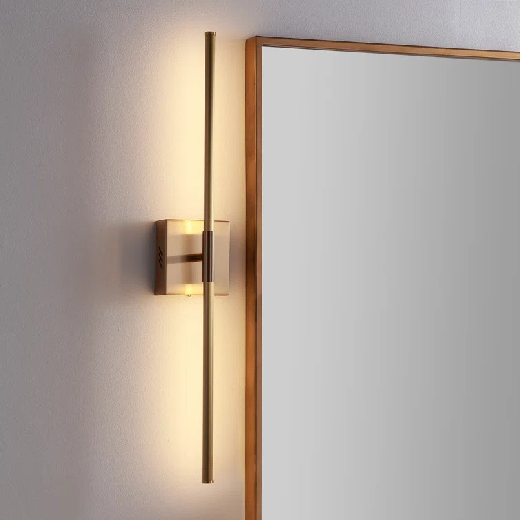 Gallatin 1 - Light LED Dimmable Armed Sconce | Wayfair North America