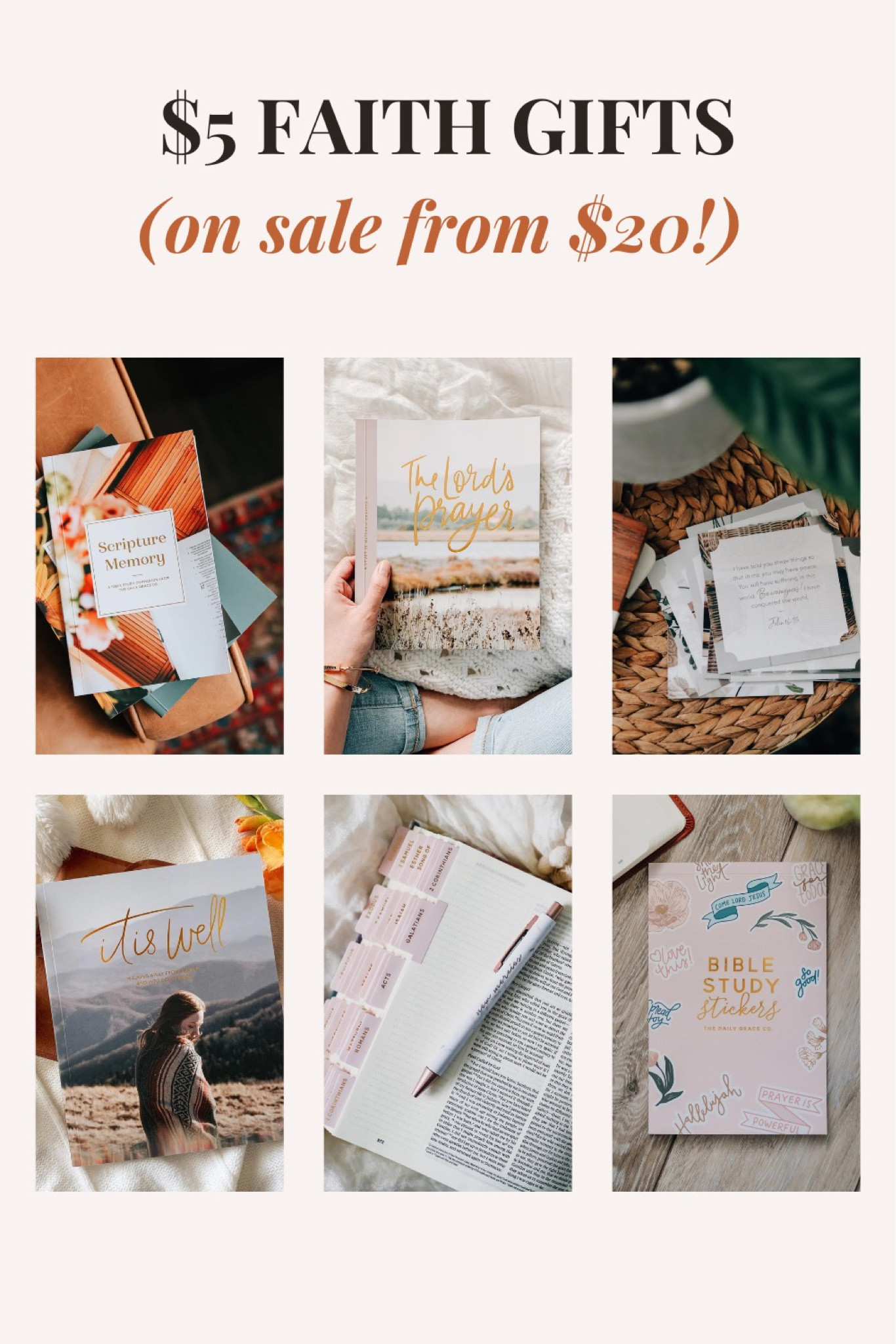 Gifts for Bible reading & encouragement, journals and stickers 

#LTKHoliday #LTKGiftGuide