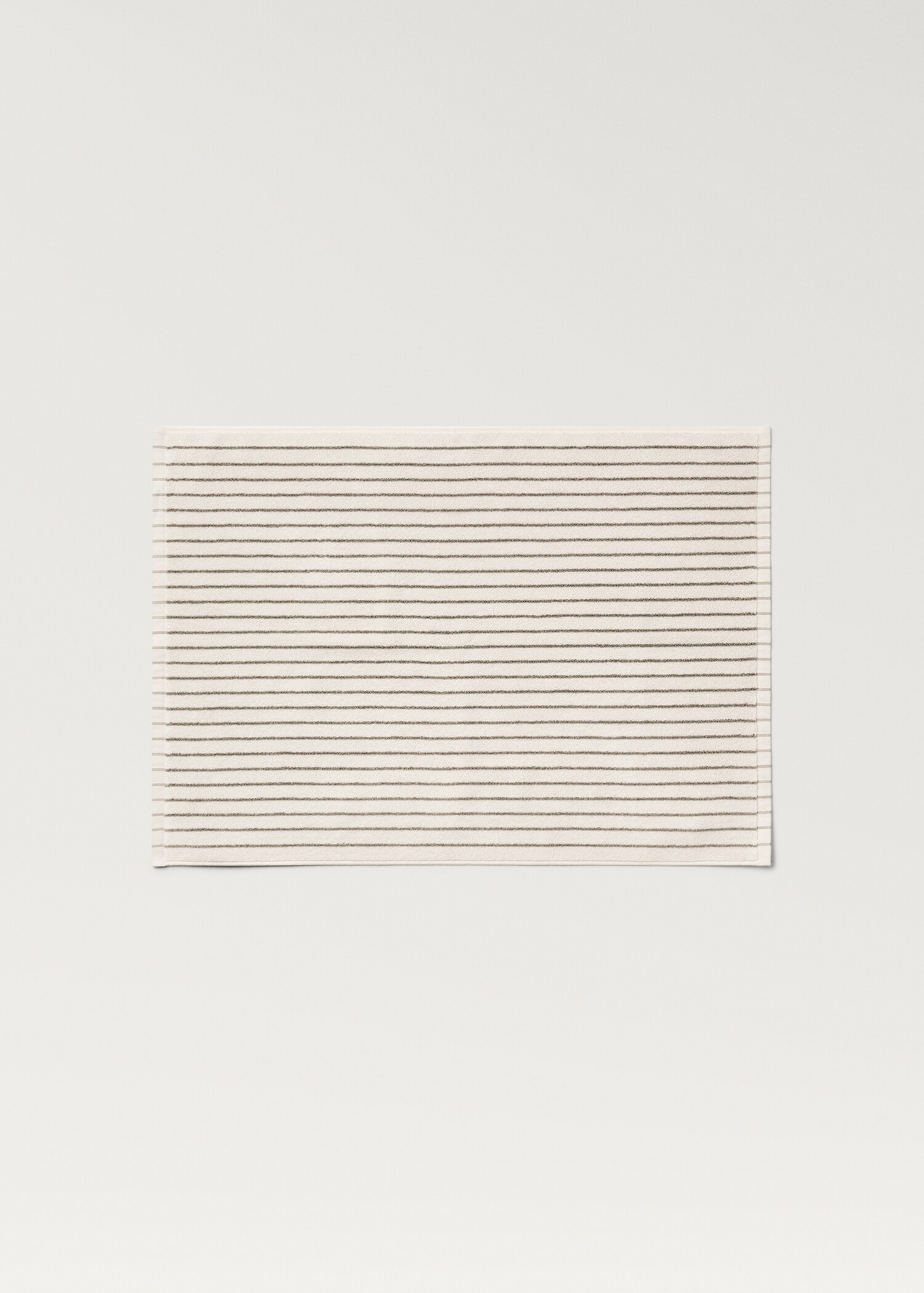 Two-tone striped bath mat - Home | MANGO USA | Mango (US/MX/AU)