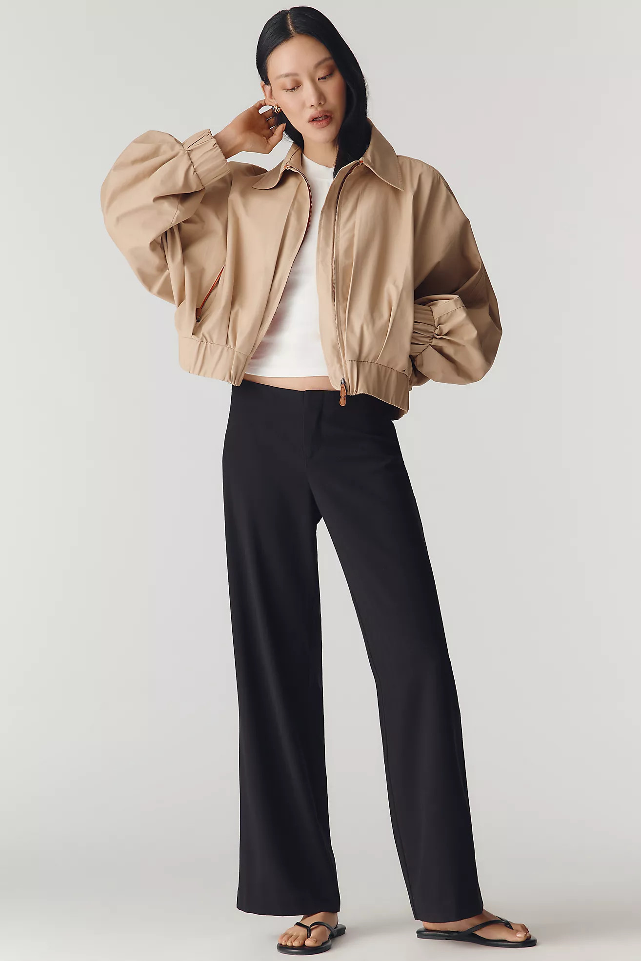 Maeve Cotton Blend Jacket | Anthropologie (US)