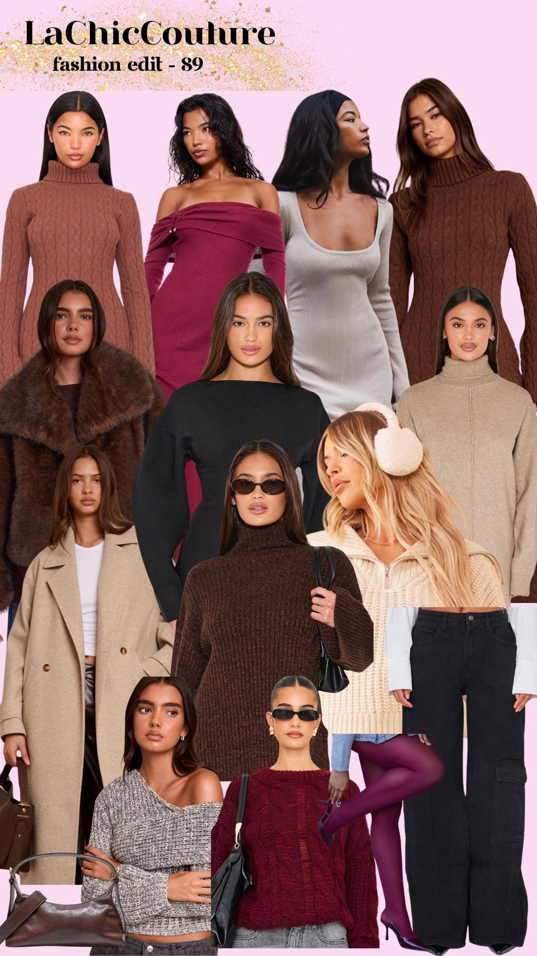 LaChicCouture Fashion Edit - 89 Fall Outfit. Holiday Outfit Inspo. Fashion trends. Fall Capsule Wardrobe #ootd #streetstyle #FashionTrends #Outfitinspo #falloutfits #falllooks #vogue #outfitideas #lachiccouture










#LTKootd #LTKStyleTip #LTKParties