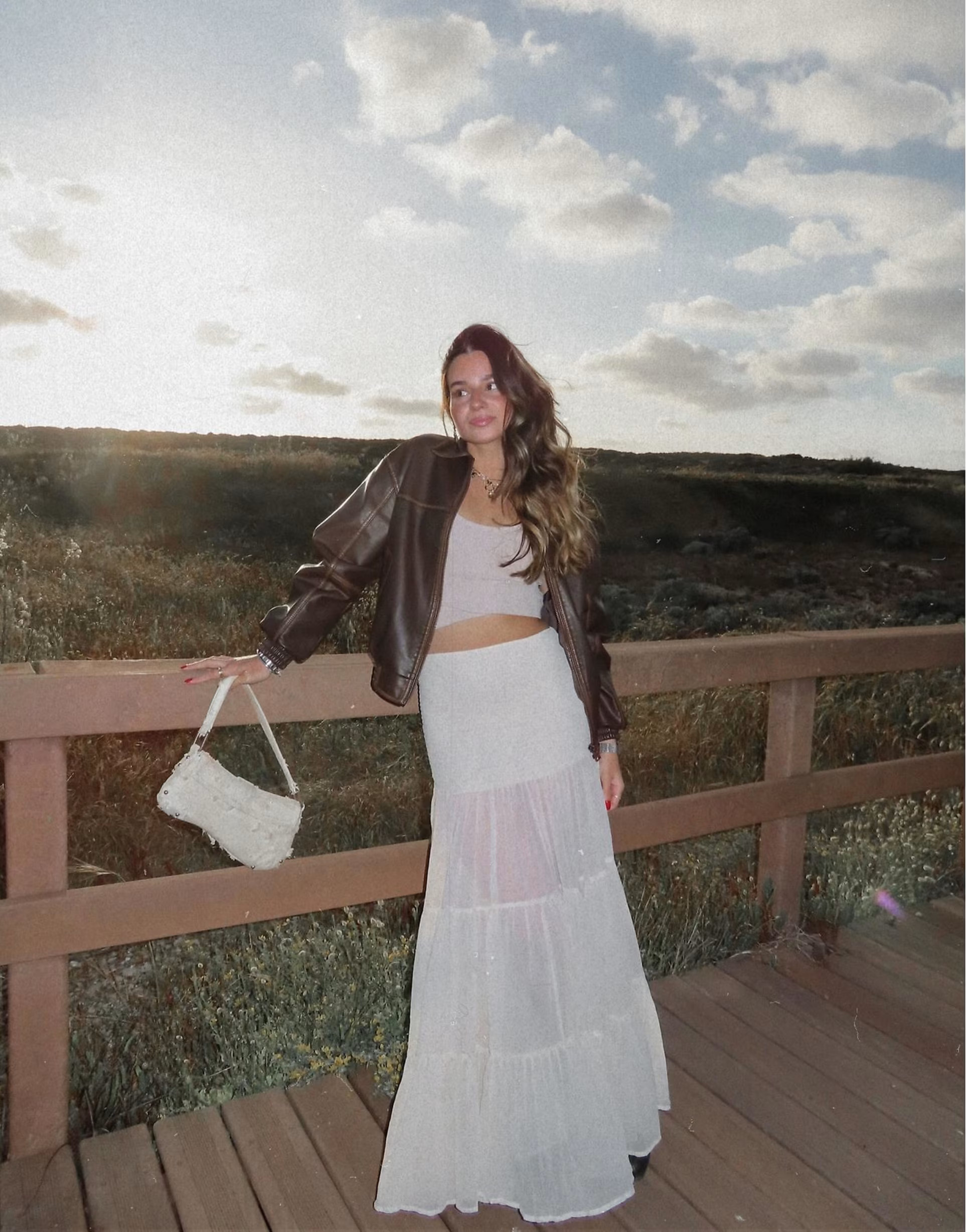 Bershka faux leather oversized jacket in brown | ASOS (Global)