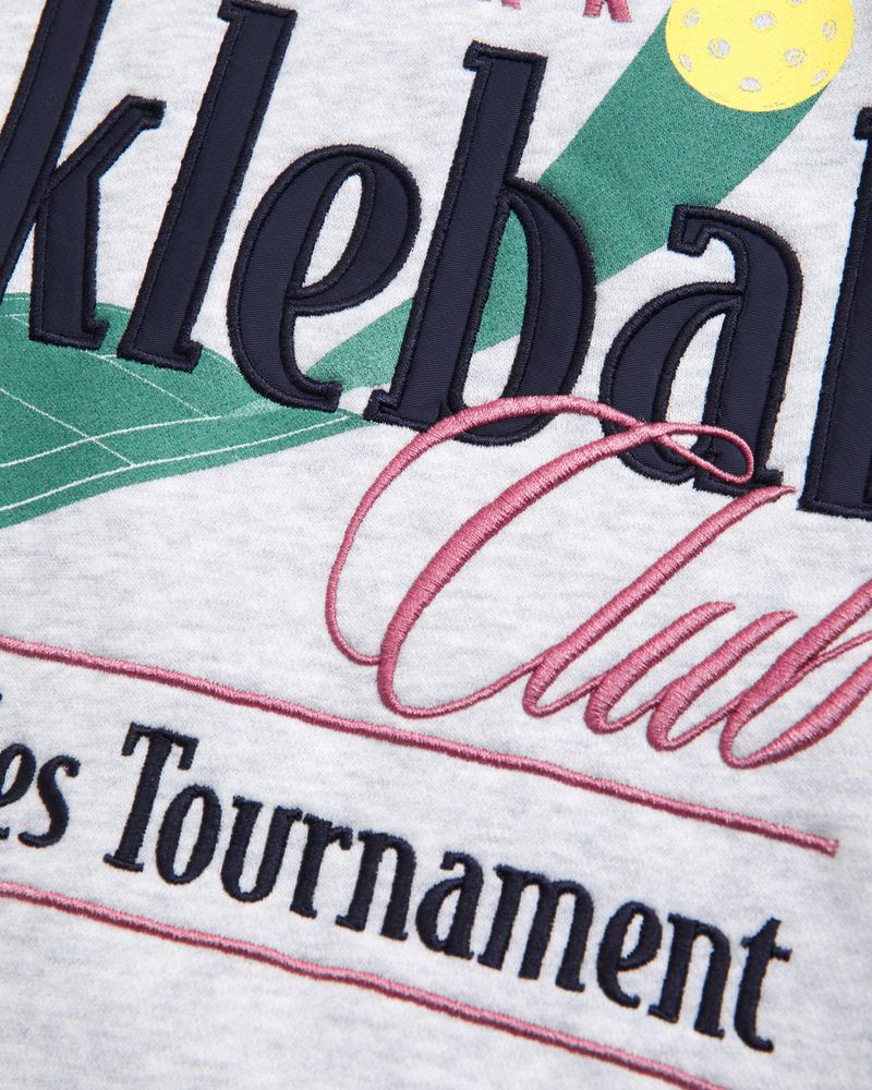 Women's Pickleball Graphic Classic Sunday Crew | Women's New Arrivals | Abercrombie.com | Abercrombie & Fitch (US)