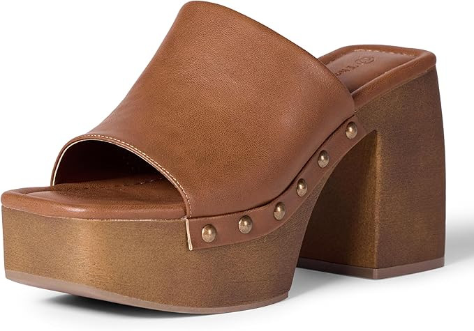 The Drop Women's Millie Platform Open Toe Mule | Amazon (US)