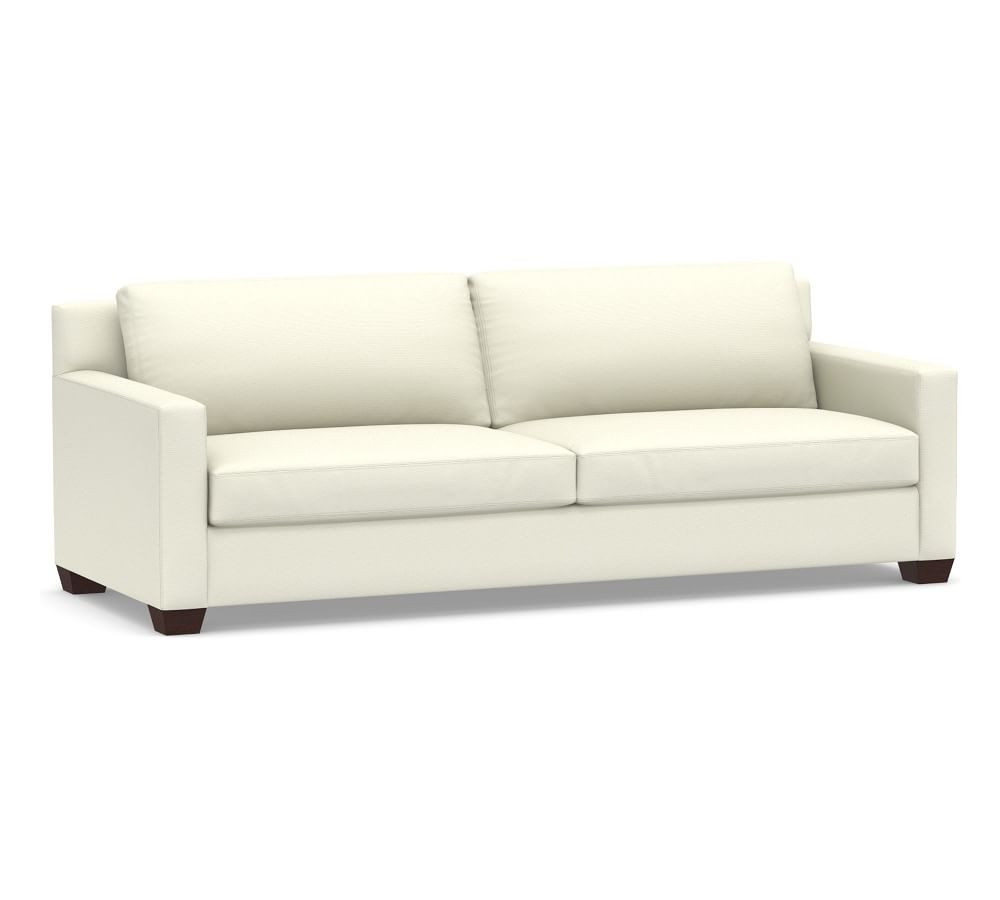 York Square Arm Upholstered Sofa | Pottery Barn (US)