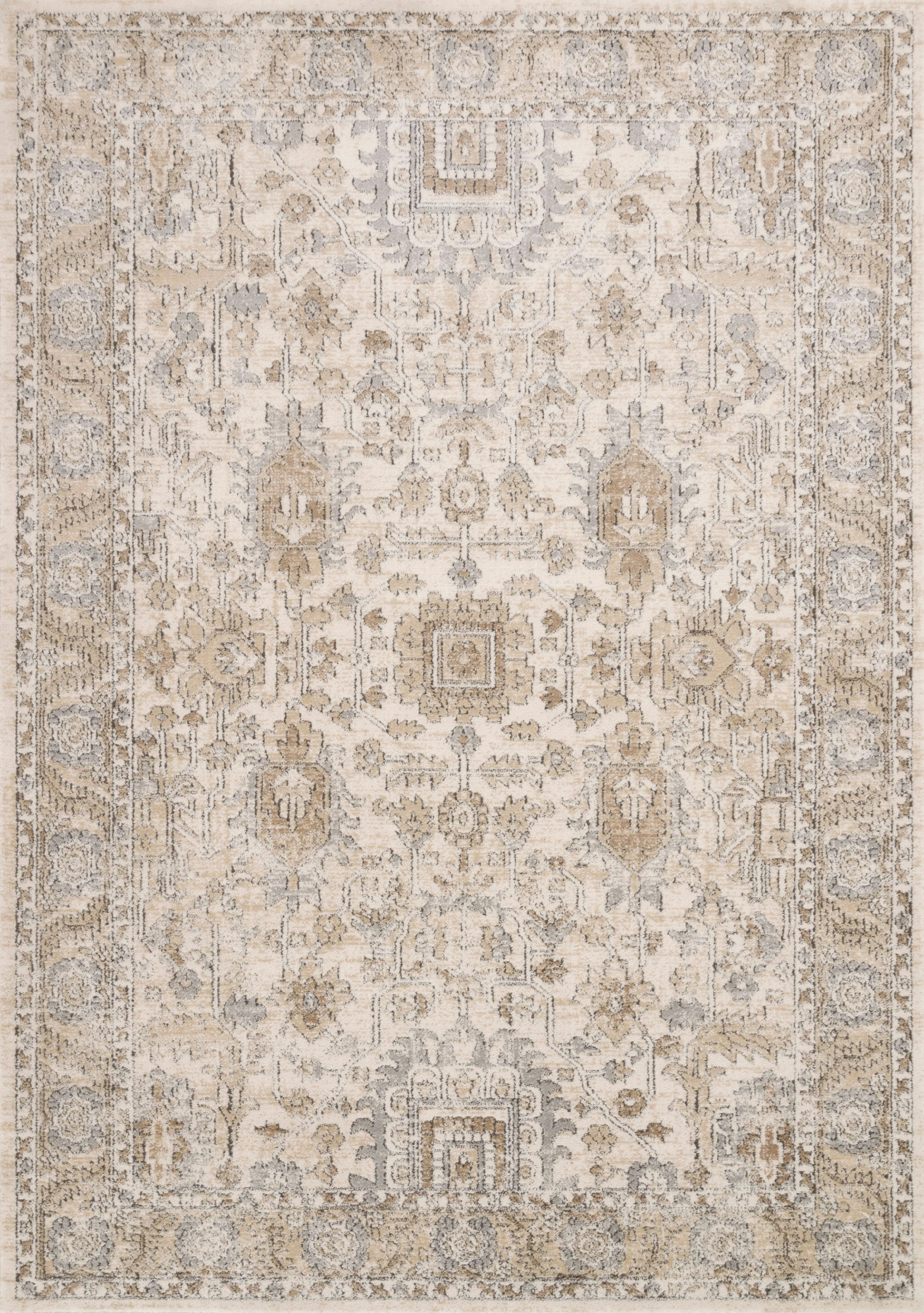 Loloi II Teagan Oriental Ivory / Sand Area Rug | Walmart (US)