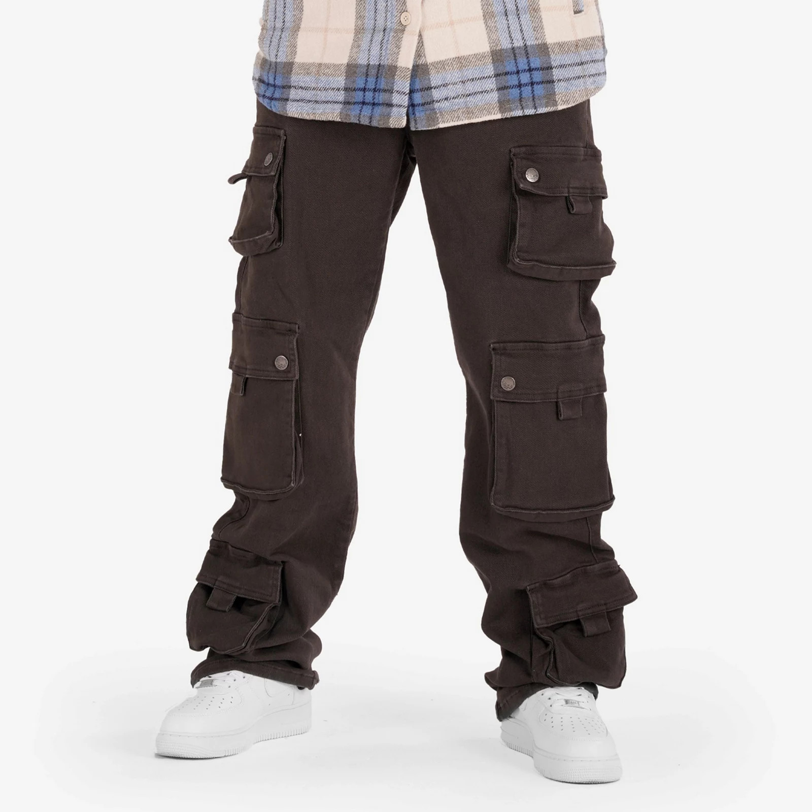 Men's Caliber Denim Co. BALLISTIC Cargo Pants, Size: 40X33, Dark Gray | Kohl's