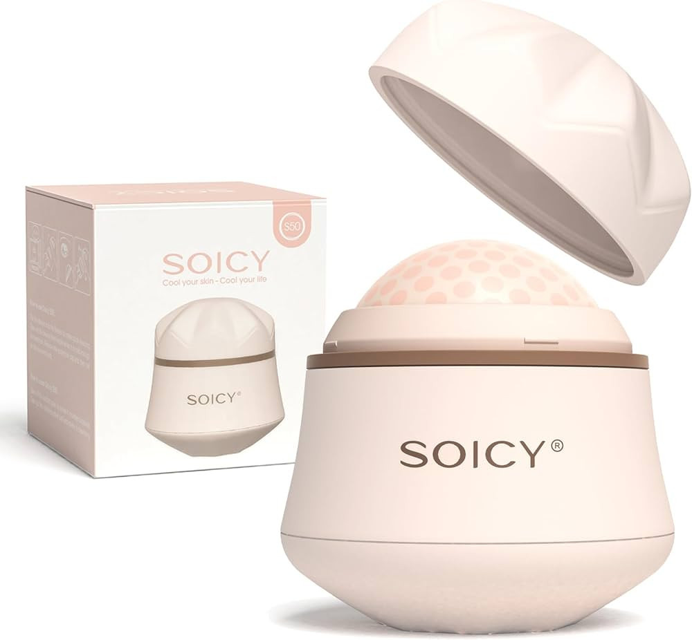 Leeshine Ice Roller Ball for Face and Eyes - Facial Skin Care Tools with a Large Massage Roller a... | Amazon (US)