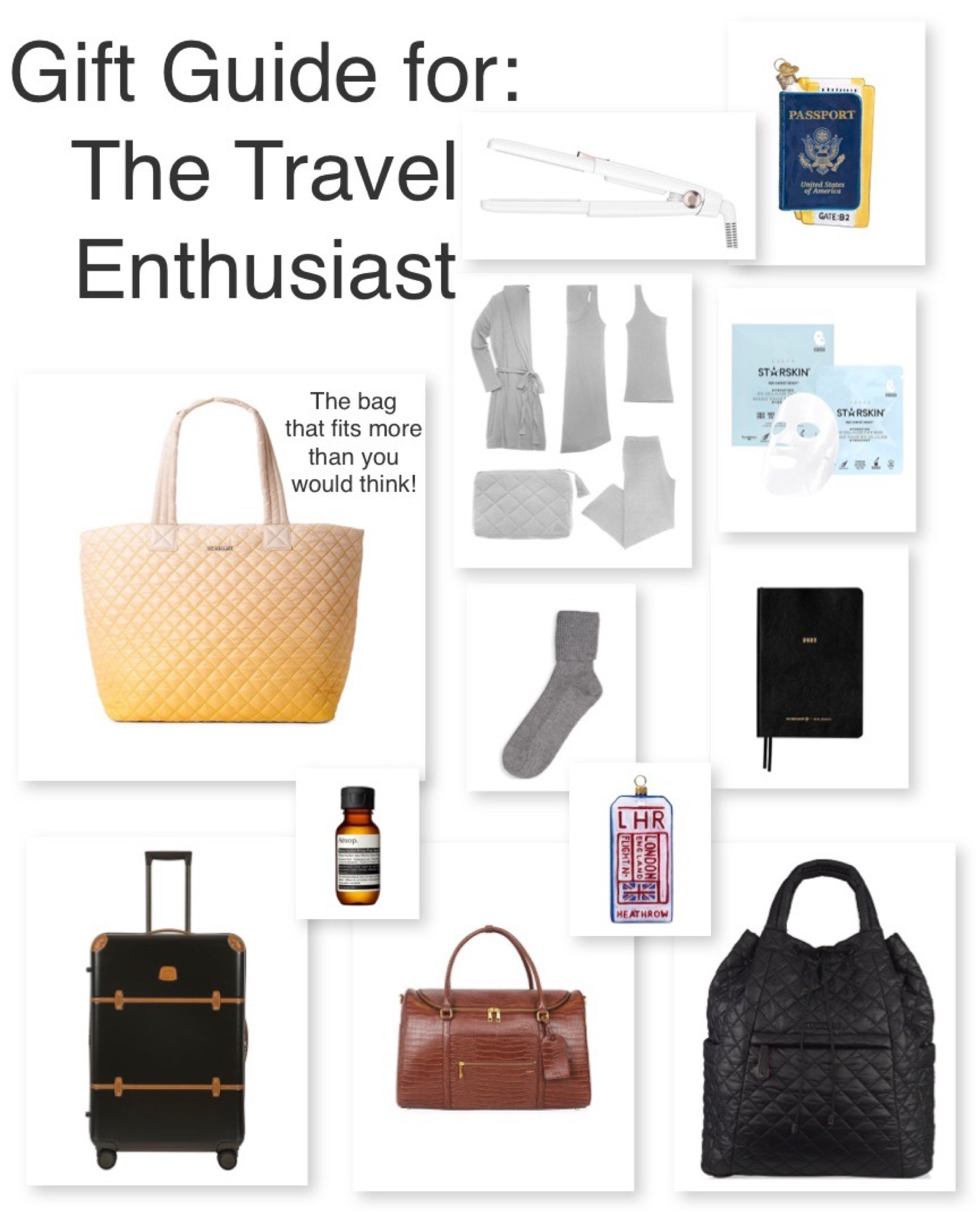 Gifts to delight the travel enthusiast! Some of our favorites for travel including a mini straightening iron and MZ Wallace bags that pack way more then you could imagine!

#LTKHoliday #LTKGiftGuide #LTKCyberweek