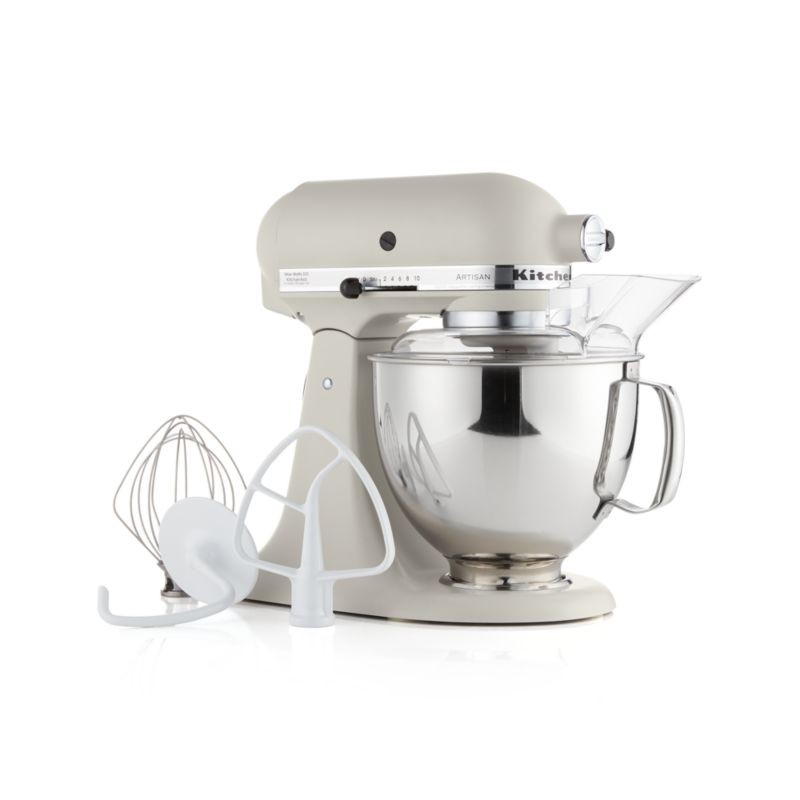 KitchenAid Artisan Series 5-Quart Tilt-Head Matte Milkshake Stand Mixer + Reviews | Crate and Bar... | Crate & Barrel