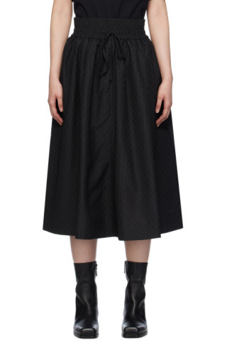 Black Meir Midi Skirt | SSENSE