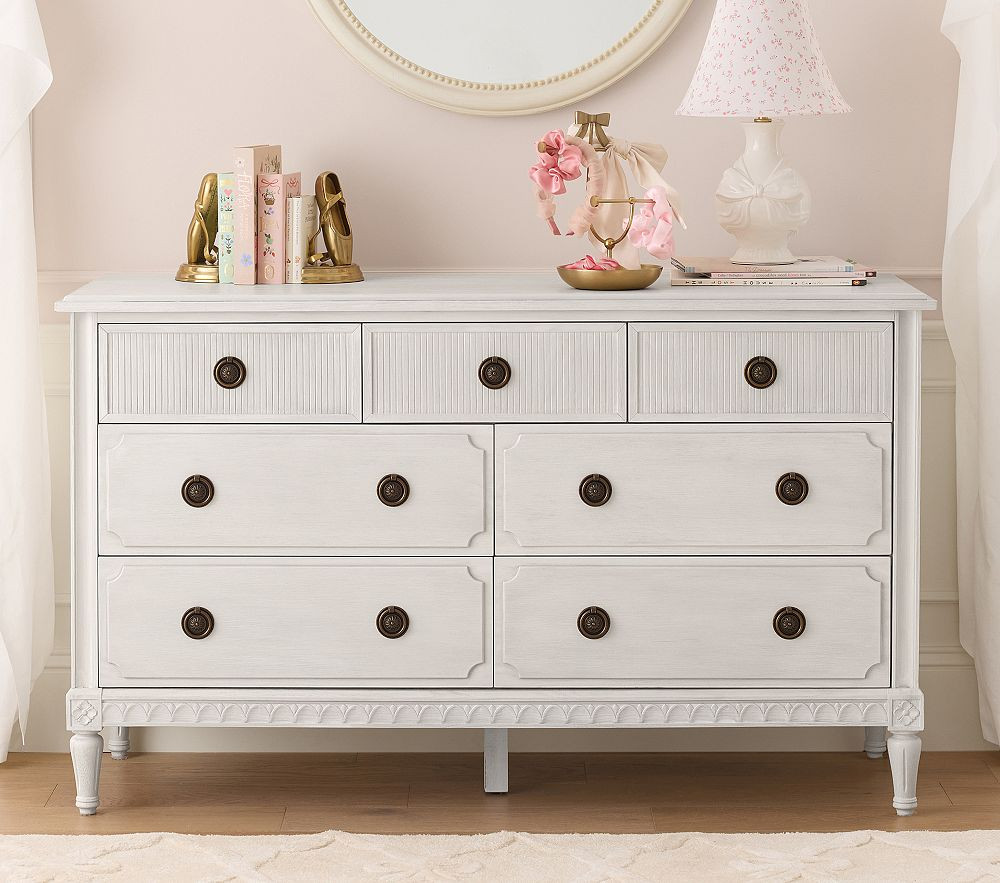 Clara 7-Drawer Dresser (56w x 20d") | Pottery Barn Kids