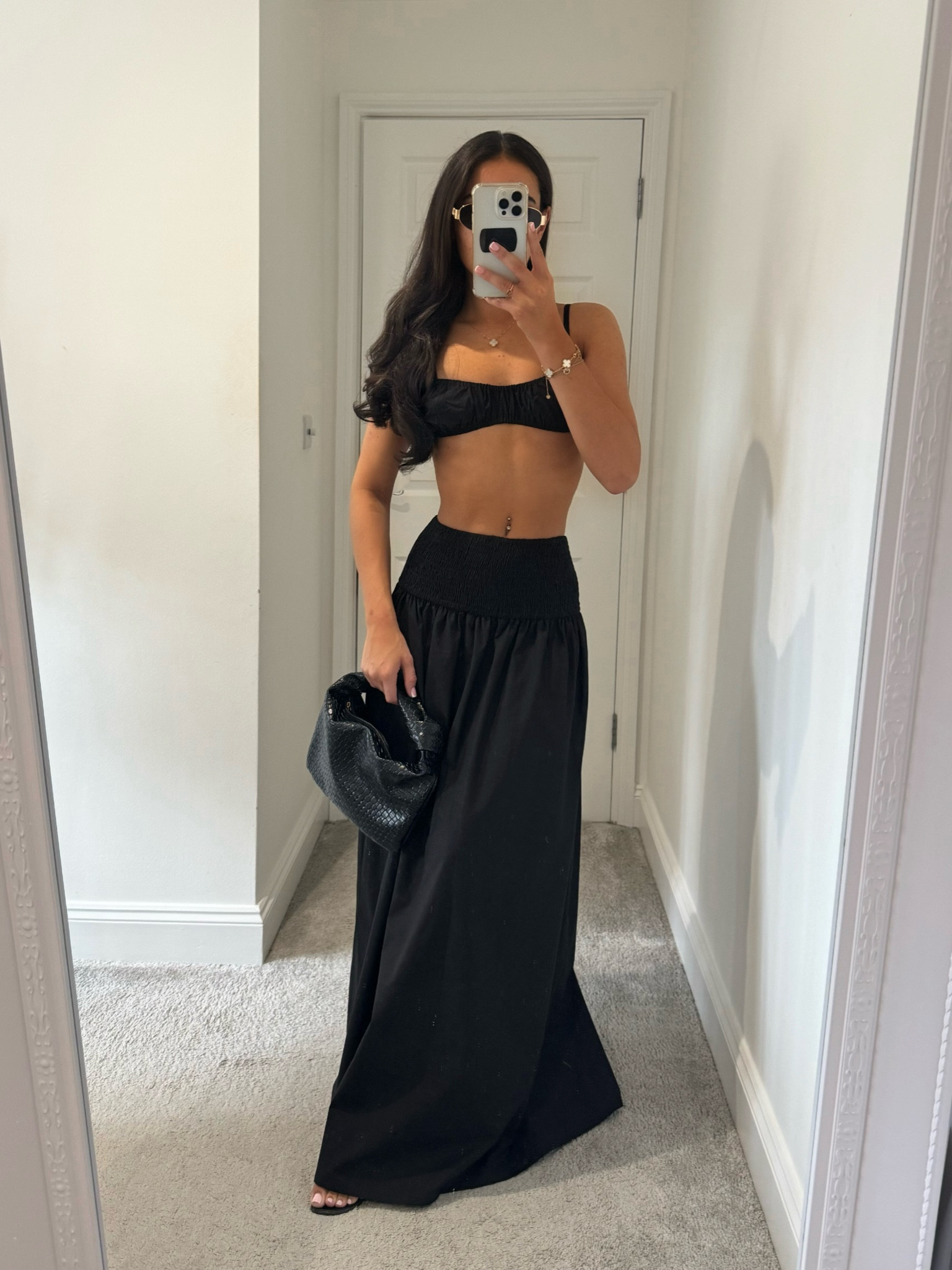 Linen hoilday look🖤