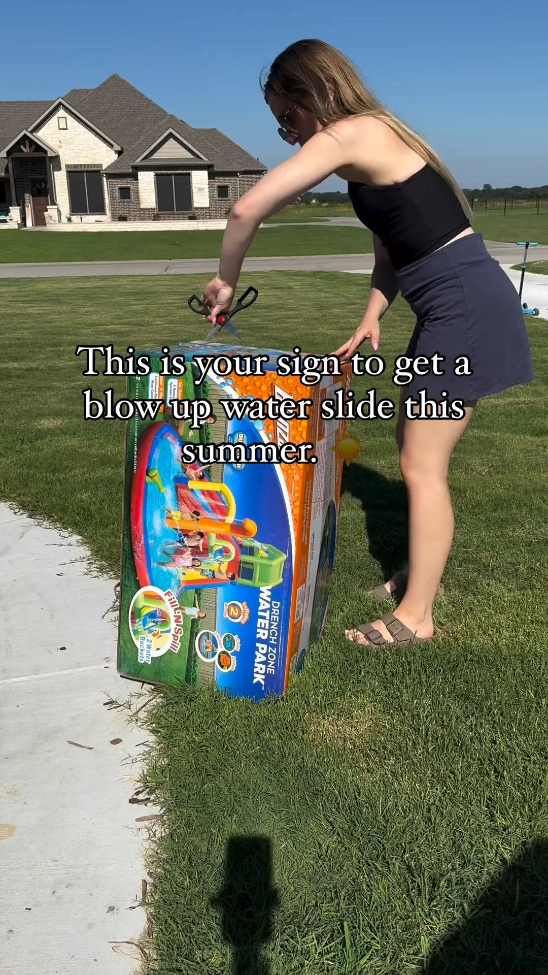 This is your sign to get a blow up water slide this summer ☀️

#LTKkids #LTKSeasonal #LTKfamily