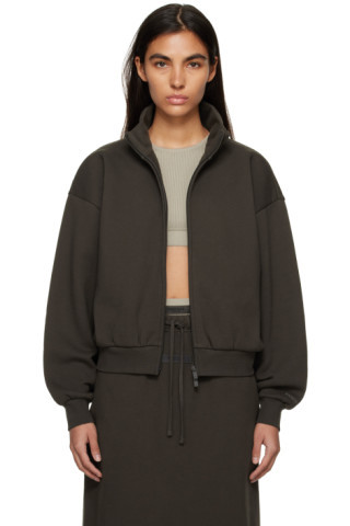 Gray Full Zip Jacket | SSENSE