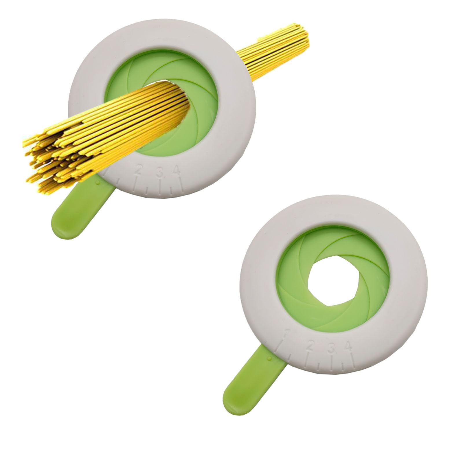 2 PCS Spaghetti Measuring Tools, Pasta Measuring Device, Kitchen Cookware with 4 Adjustable Scale... | Amazon (US)
