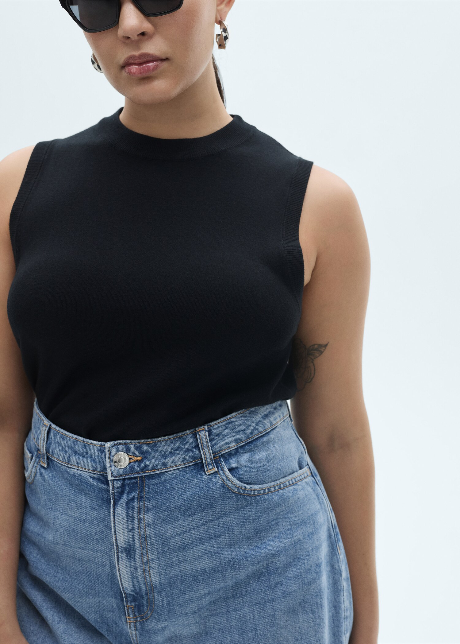 Mom-fit denim shorts - Women | MANGO USA | Mango (US/MX/AU)