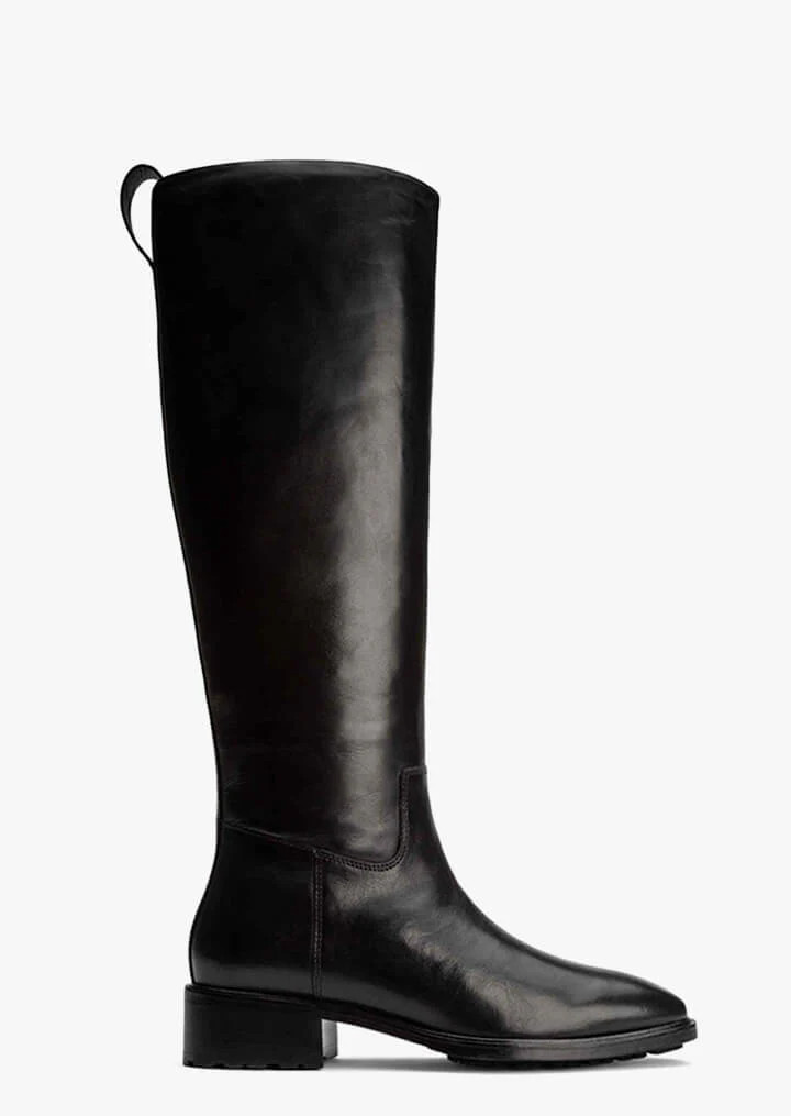 Eleanor Black Como Calf Boots | Boots | Tony Bianco | Tony Bianco (Australia & New Zealand)
