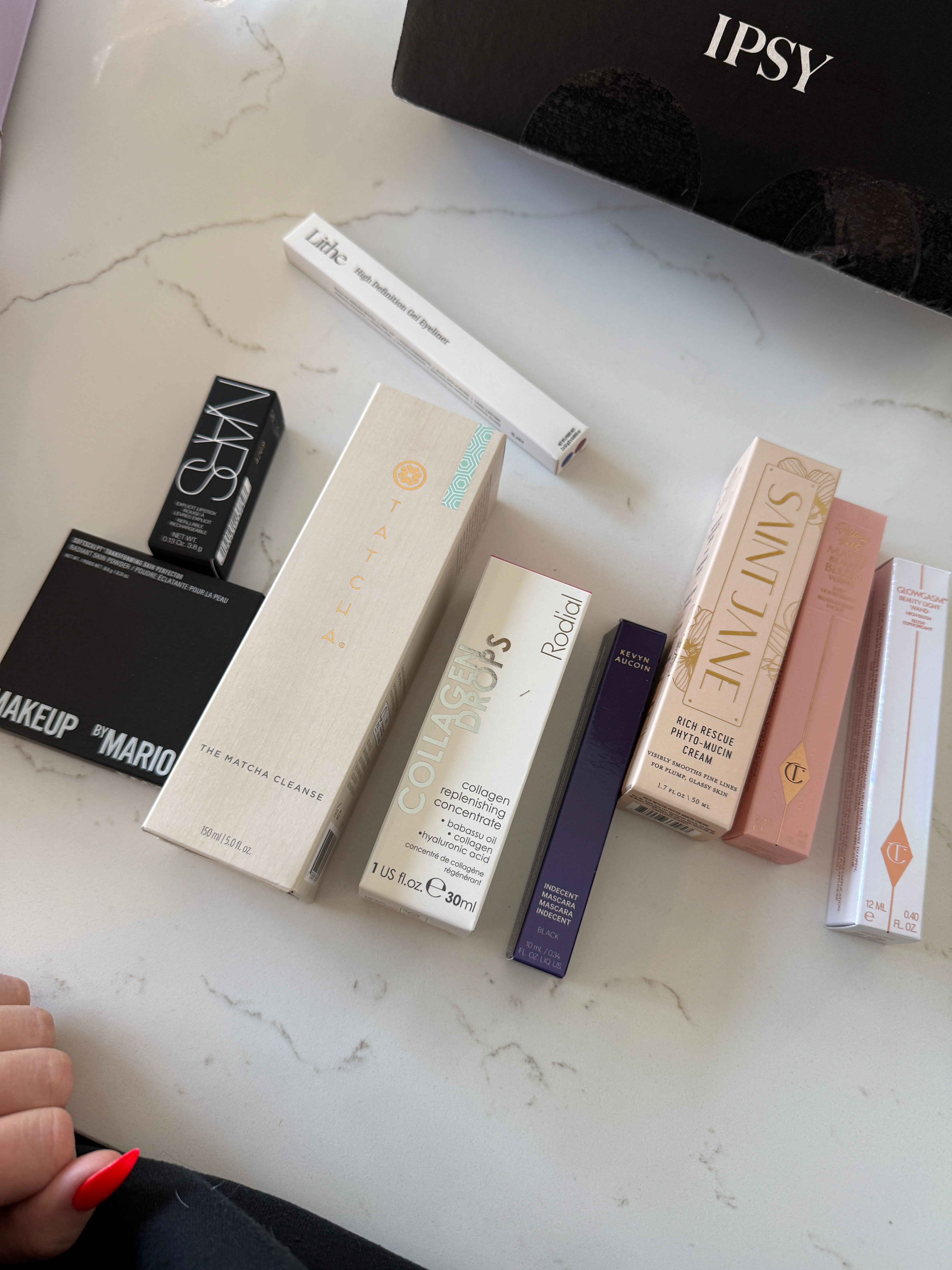 So many goodies! Some of my go-to favorites and a few new things to try. Obsessed with this selection. 

 #LTKdayinmylife #LTKgrwm #LTKBeauty