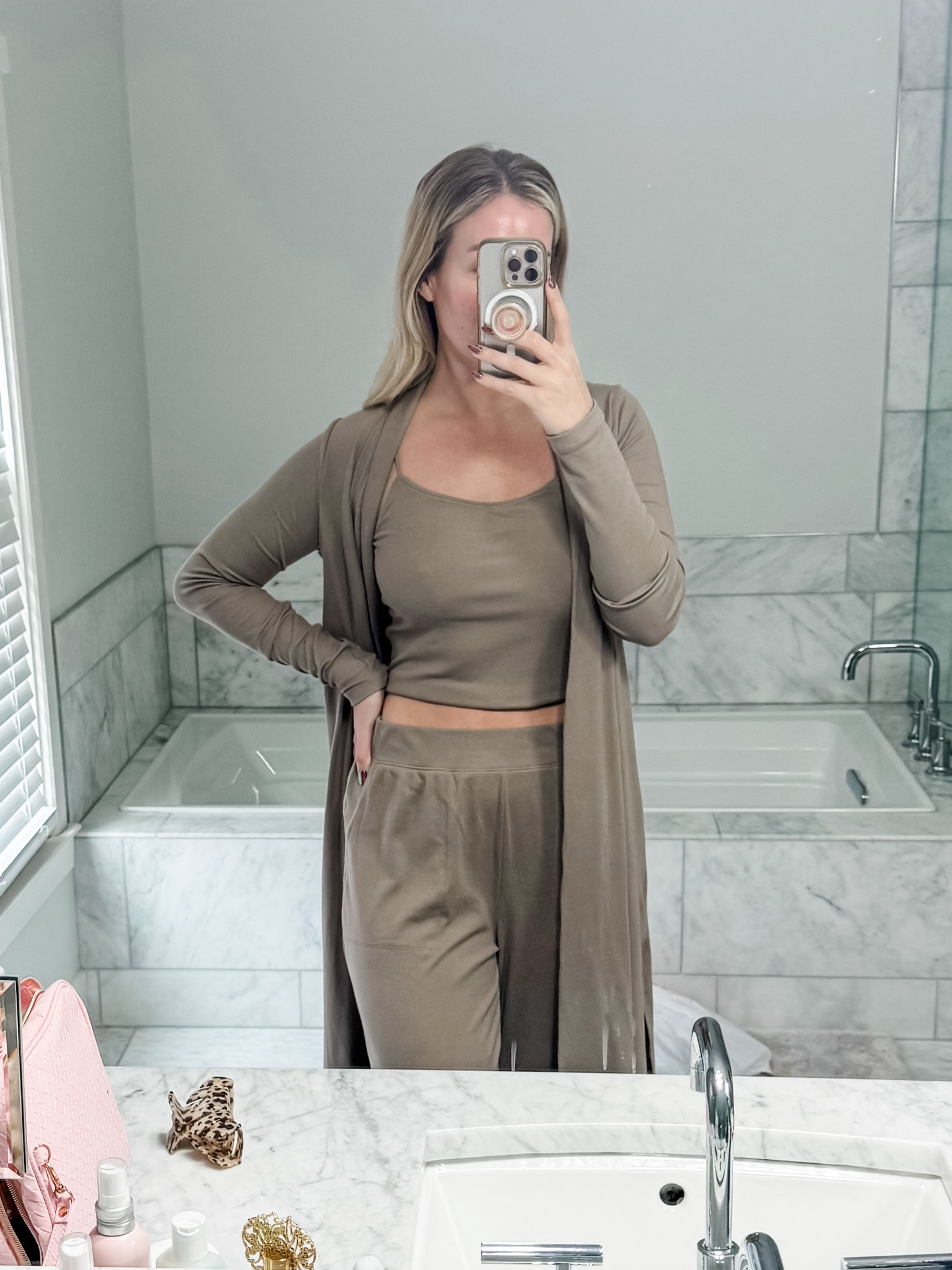 The softest 3 piece lounge set I have been living in! 

#LTKFindsUnder100 #LTKGiftGuide