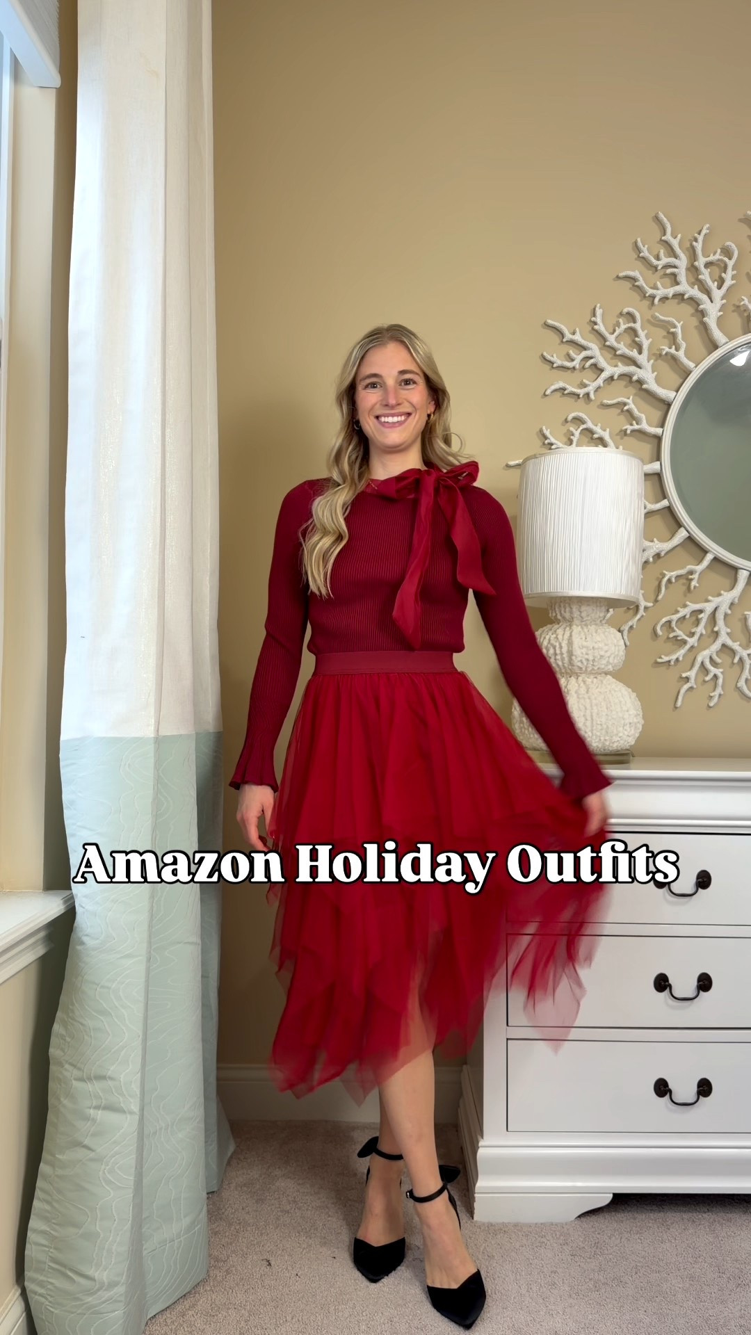 Amazon holiday finds I’m obsessed with this year! ✨ From cozy knits to sparkly party looks — perfect for Christmas events, holiday parties, winter dinners, and even NYE. All super affordable and so cute styled together or on their own. Linking everything in XS + my go-to accessories! 💫

❤️❤️❤️ ❤️❤️❤️❤️❤️❤️❤️❤️
holiday outfit. christmas outfit. holiday party outfit. amazon holiday outfit. affordable holiday outfit. nye outfit. winter outfit. cozy sweater outfit. amazon fashion. christmas dress. holiday dress. sparkly outfit. festive outfit ideas. amazon try on. winter fashion. party dress

#LTKHoliday #LTKFindsUnder50