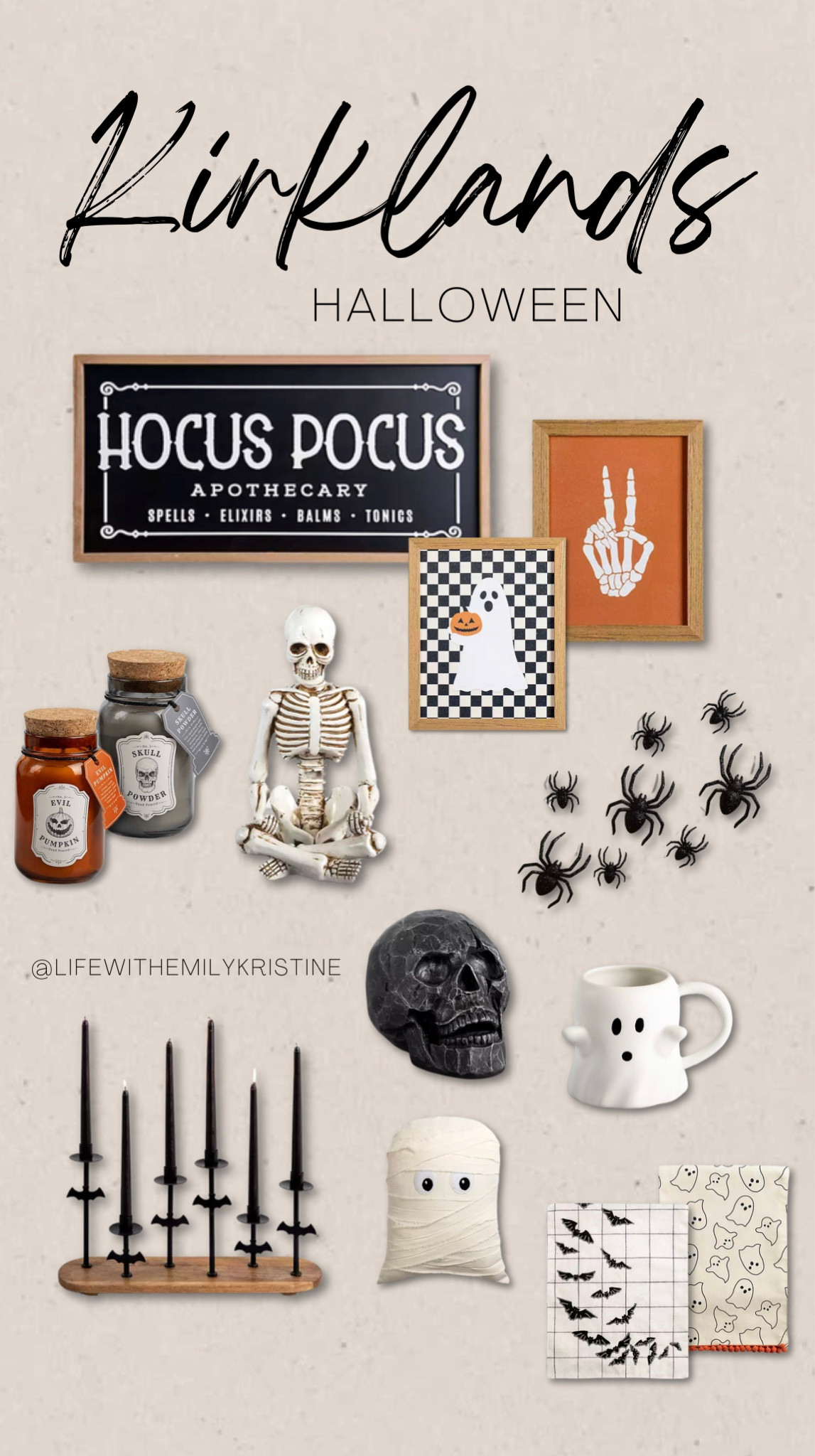 I have LOVED Kirklands for years and have a ton of their home decor items! This years Halloween haul is perfect! 😍🎃👻🍂 #halloween #october #fall #ghosts #skeleton #skull #falldecor #homedecor 

#LTKfindsunder50 #LTKHalloween #LTKSeasonal