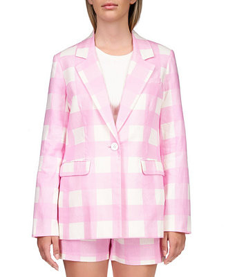 Women's Kora Printed One Button Blazer | Macys (US)