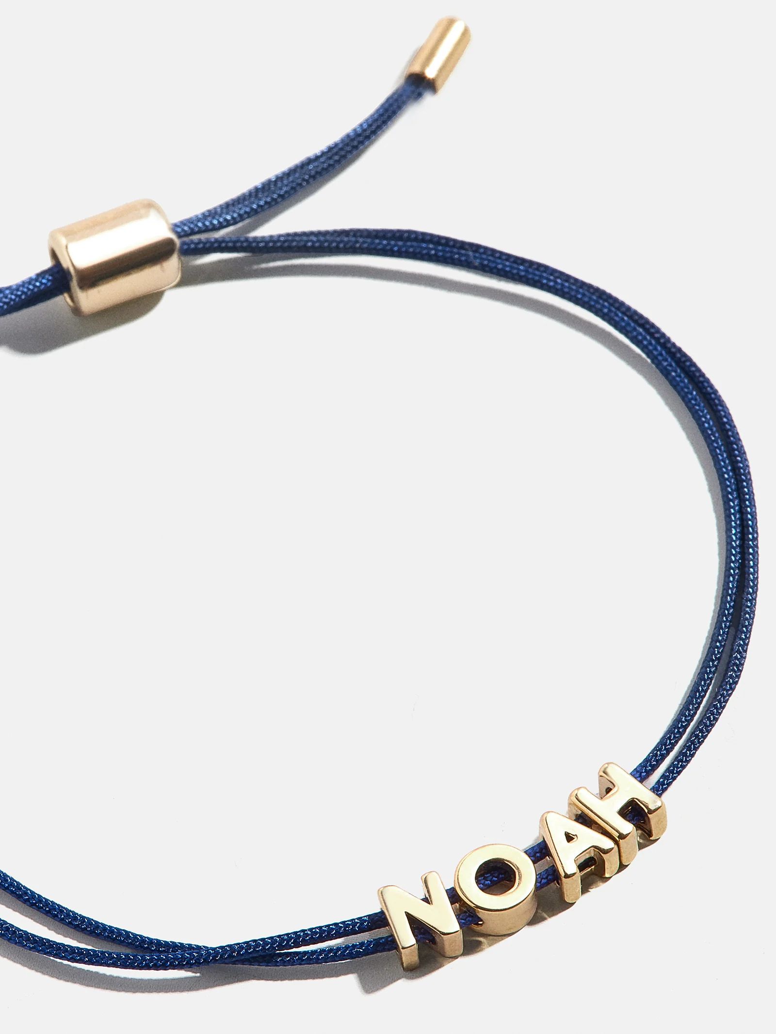 Custom Cord Bracelet - Navy | BaubleBar (US)