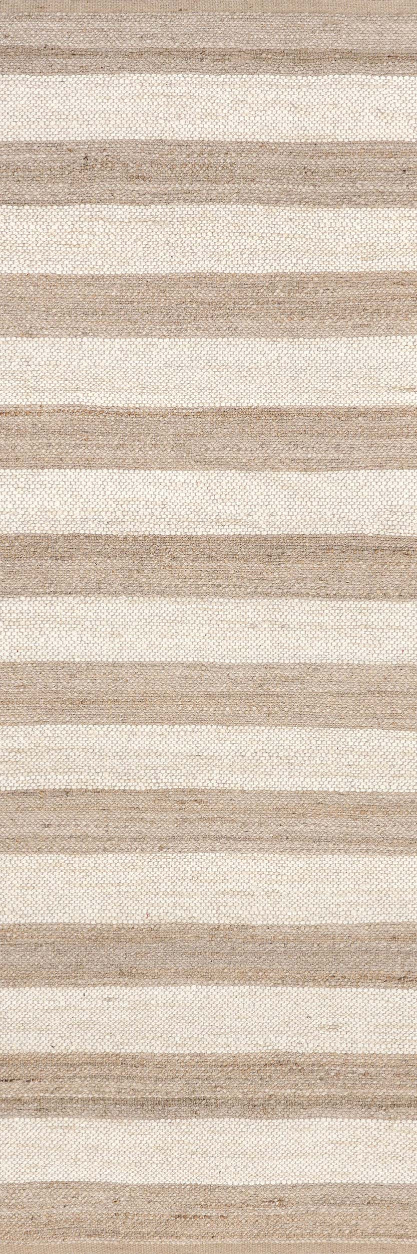 Color: Off WhiteJute And Denim Even Stripes Rug | Denim Denim swatchJute And Denim Even Stripes R... | Rugs USA
