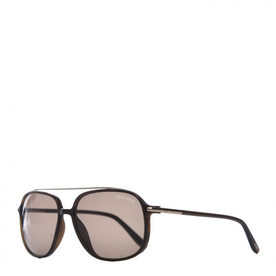 TOM FORD Sophien Aviator Sunglasses TF150 Brown | Fashionphile