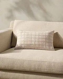 Loloi Magnolia Home by Joanna Gaines Liv Collection PMH0064 Beige 13'' x 21'' Cover Only Pillow | Amazon (US)