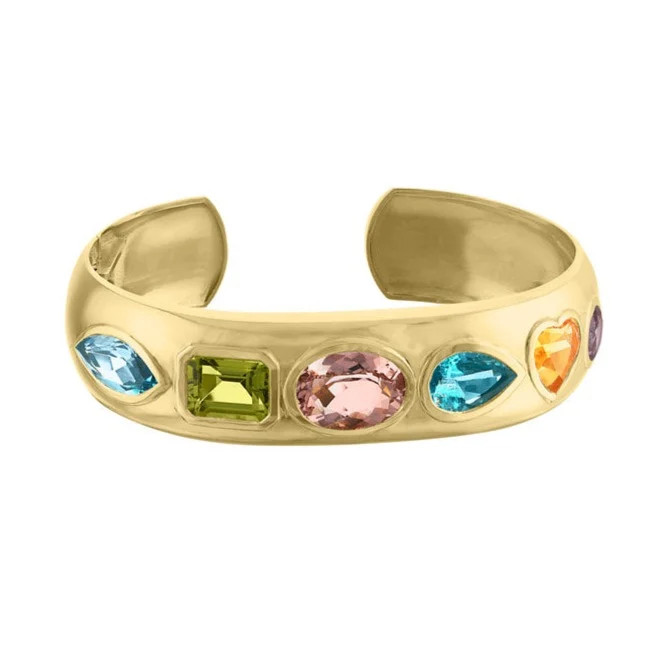 Coco Gemstone Cuff Bracelet | Milestones by Ashleigh Bergman