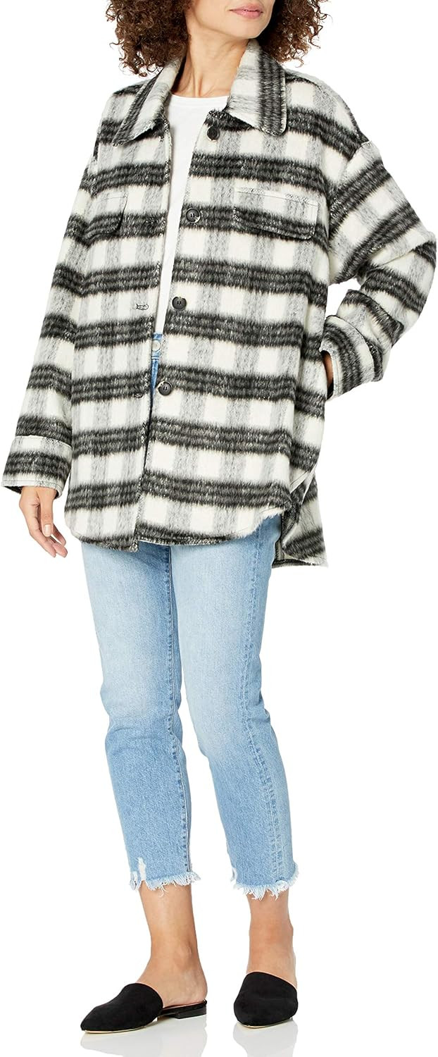 The Drop Women's @spreadfashion Oversized Shirt Jacket | Amazon (US)