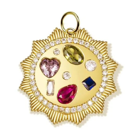 Color Burst Charm | Allie + Bess