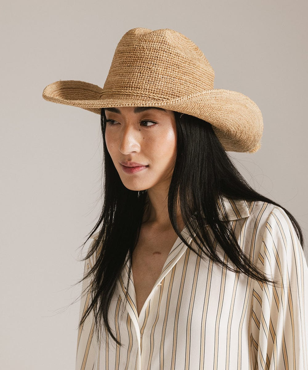 Ames Packable Straw Cowboy Hat | Gigi Pip