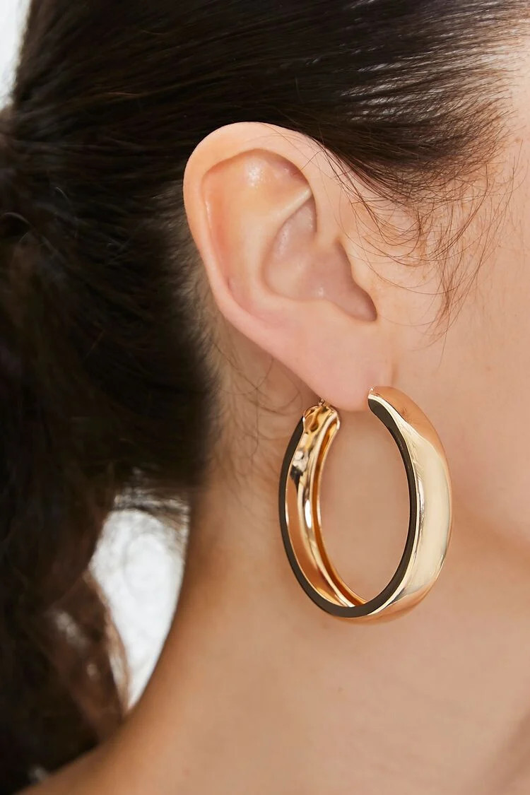 Thick Hoop Earrings | Forever 21 | Forever 21 (US)
