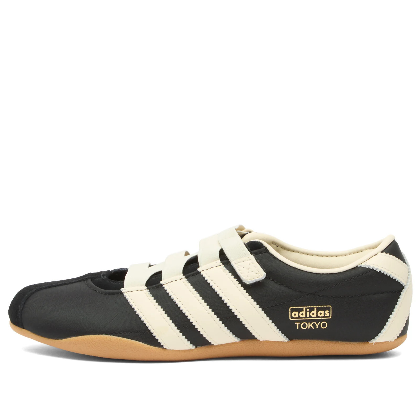 Adidas Women's Tokyo MJ Sneaker in Black/White/Gold, Size UK 3.5 | END. Clothing