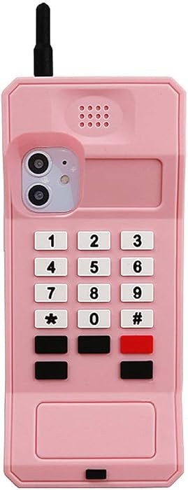 UnnFiko 3D Silicone Case Compatible with iPhone 16 Pro Max, Retro Classic Creative Soft Rubber Bu... | Amazon (US)