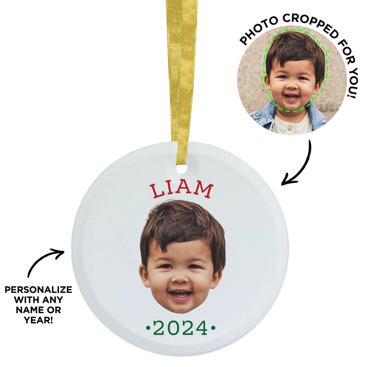 Personalized Face Ornament | Type League Press