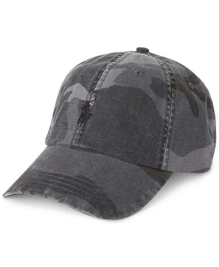 Men's Camo Canvas Baseball Cap | Macys (US)