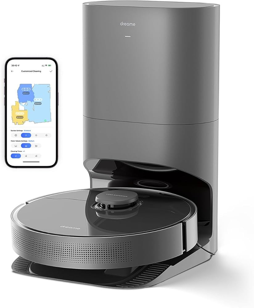 Dreametech D10s Plus Robot Vacuum and Mop Combo, Self-Emptying for up to 65 Days, 5,000Pa Suction... | Amazon (US)