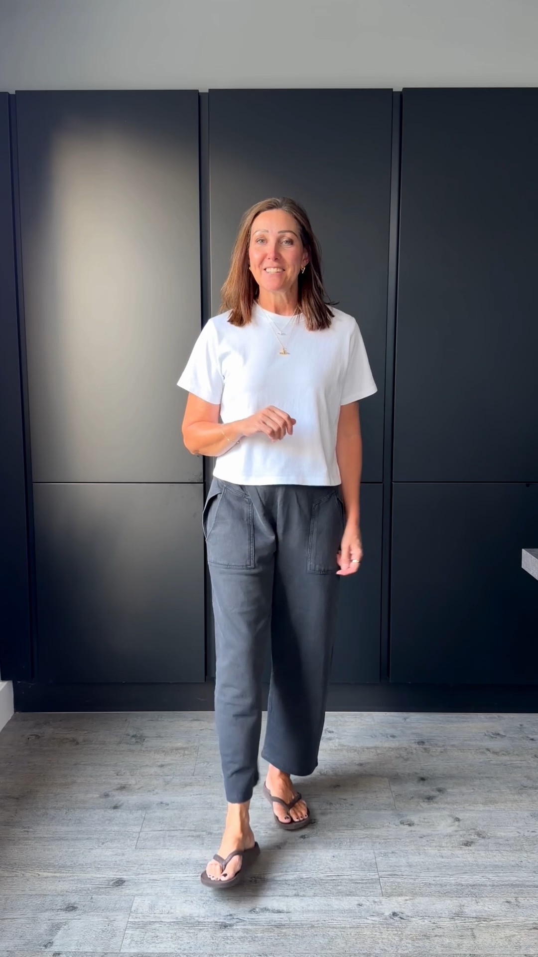 A comfy outfit for those lovely loungy evenings. 
These are a light, sweatshirt material with a great shape and light enough for warm evenings.
I’m in a M

#LTKuk #LTKstyletip #LTKover50style