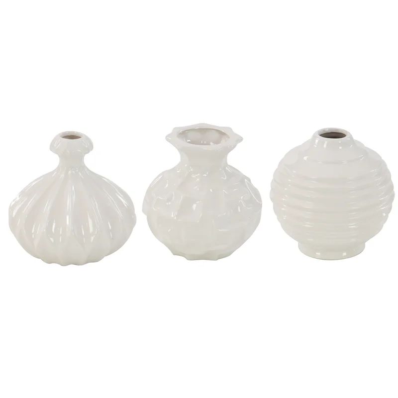 Meg Ceramic Table Vase (Set of 3) | Wayfair North America