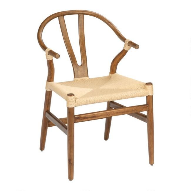 Vintage Acorn Split Back Freda Dining Chair | World Market