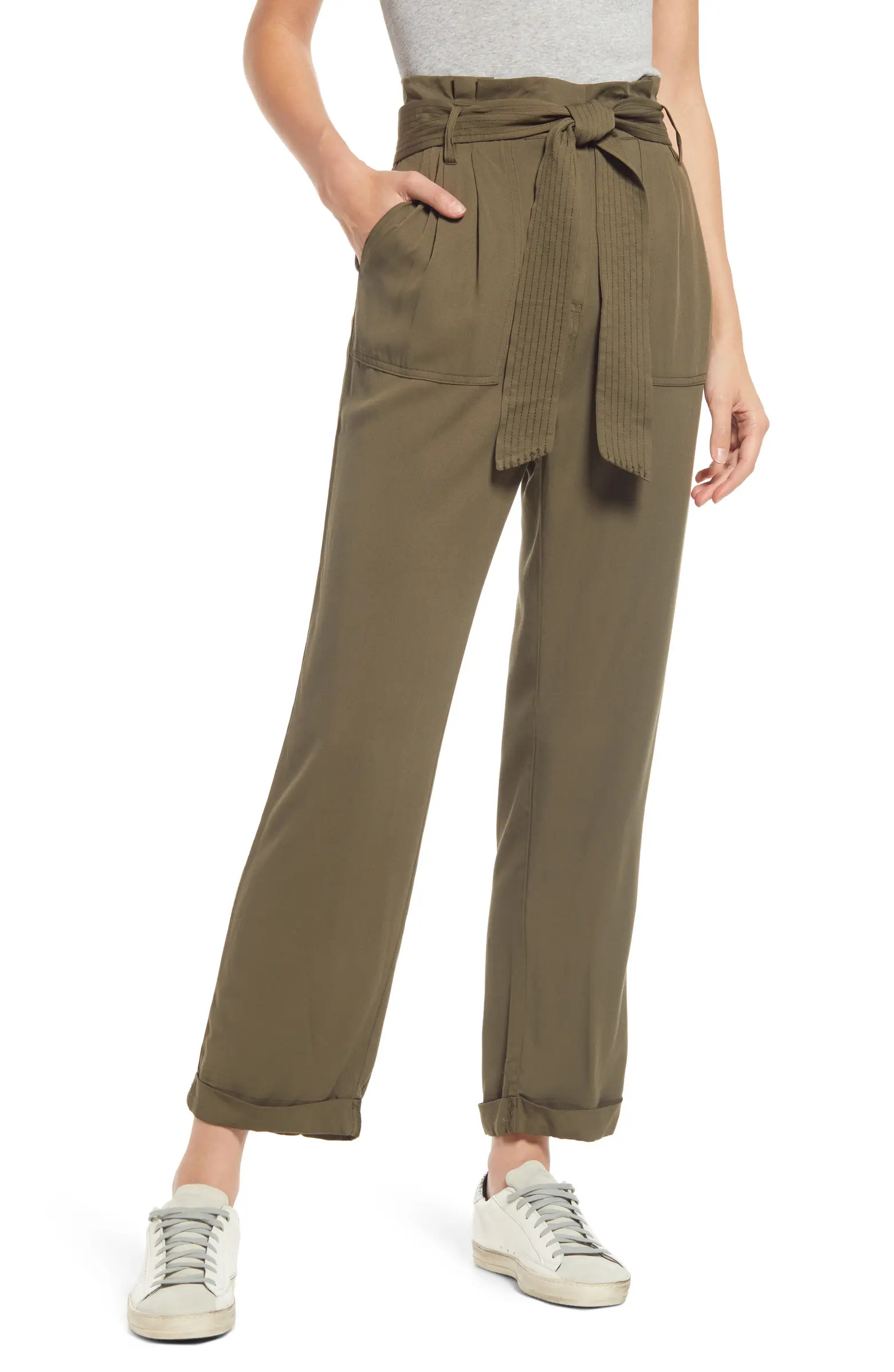 Treasure & Bond Paperbag Waist Pants | Nordstrom | Nordstrom
