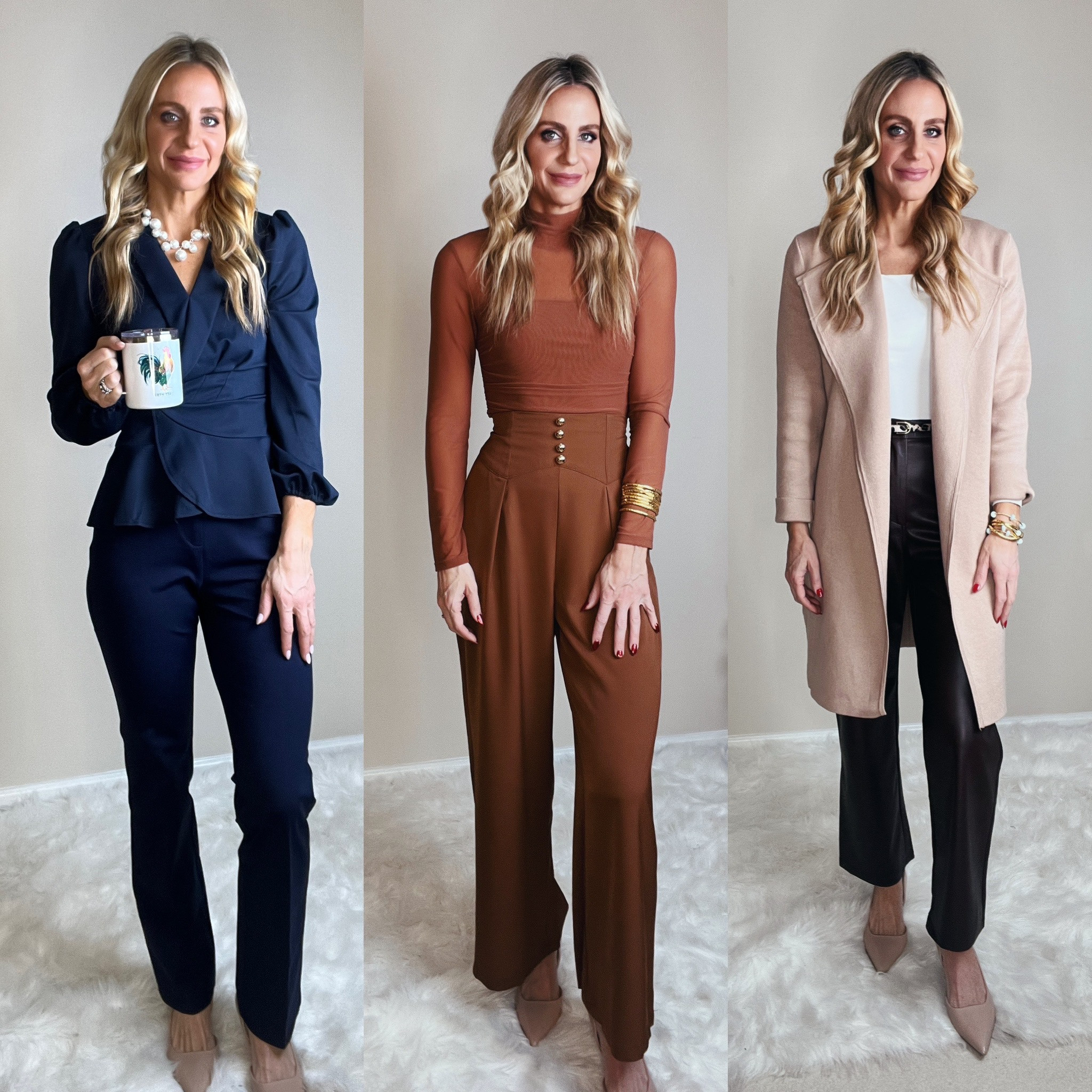 Workwear. Affordable workwear. Amazon work outfits. Neutral outfit. Monochrome outfits.

#LTKover40 #LTKfindsunder100 #LTKworkwear