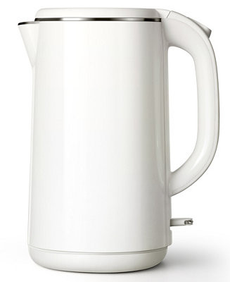 SUGIFT 1.8L Double-Wall Stainless Steel Electric Kettle with Auto Shut-Off - Macy's | Macy's